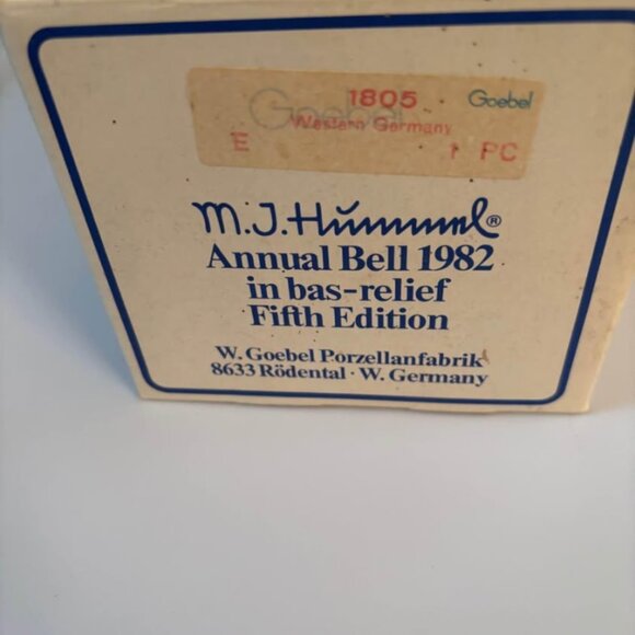 Goebel 1982 Annual Bell Fifth Edition - Picture 9 of 10